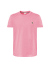 T-shirt a maniche corte in cotone con logo