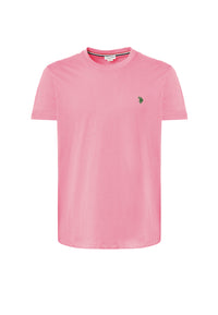 T-shirt a maniche corte in cotone con logo