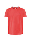 T-shirt a maniche corte in cotone con logo