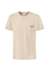 T-shirt a maniche corte in cotone con taschino sul petto