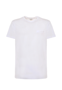 T-shirt a maniche corte in misto cotone e lyocell premium quality