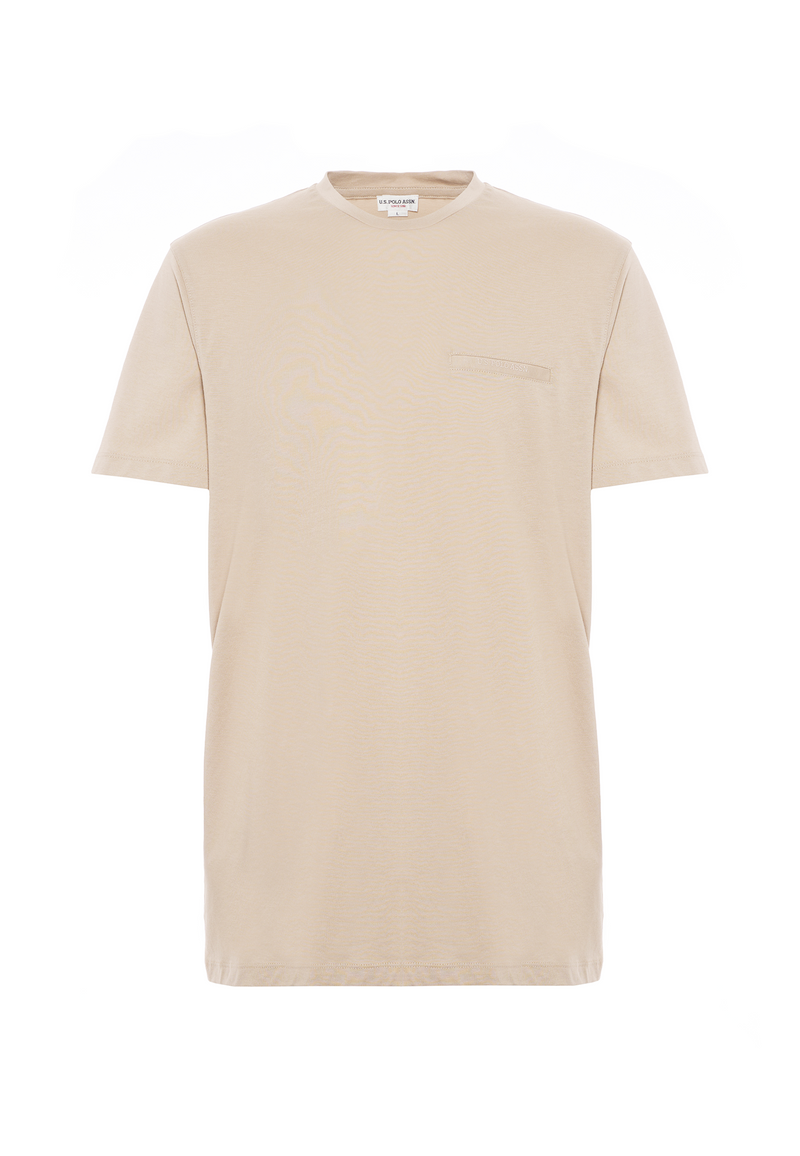 T-shirt a maniche corte in misto cotone e lyocell premium quality
