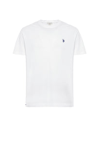 T-shirt girocollo con logo in cotone supima Premium Quality