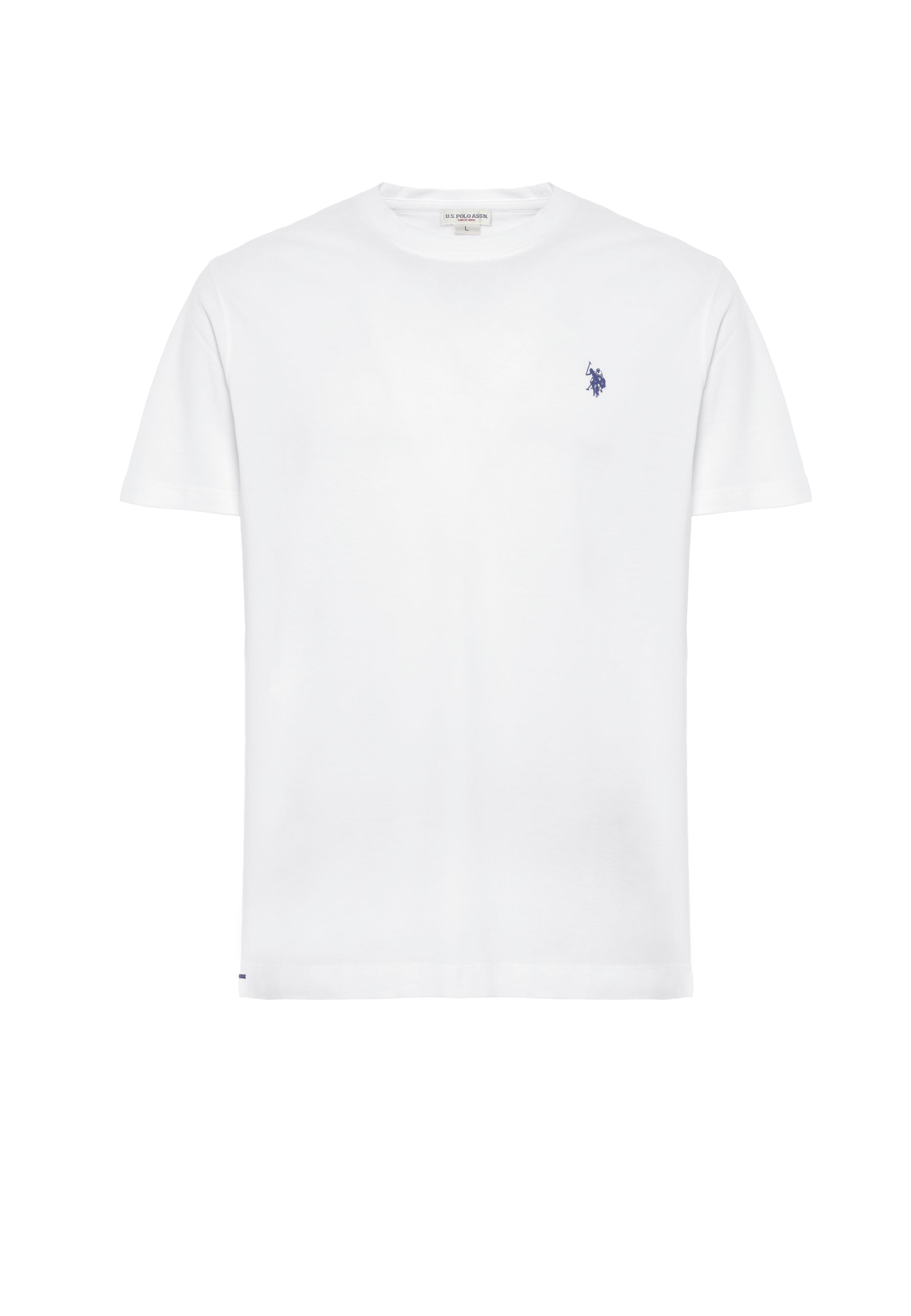 T-shirt girocollo con logo in cotone supima Premium Quality