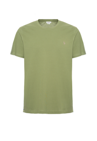 T-shirt a maniche corte in cotone supima premium quality con logo
