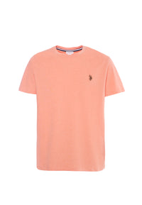 T-shirt a maniche corte in cotone melange premium quality con logo