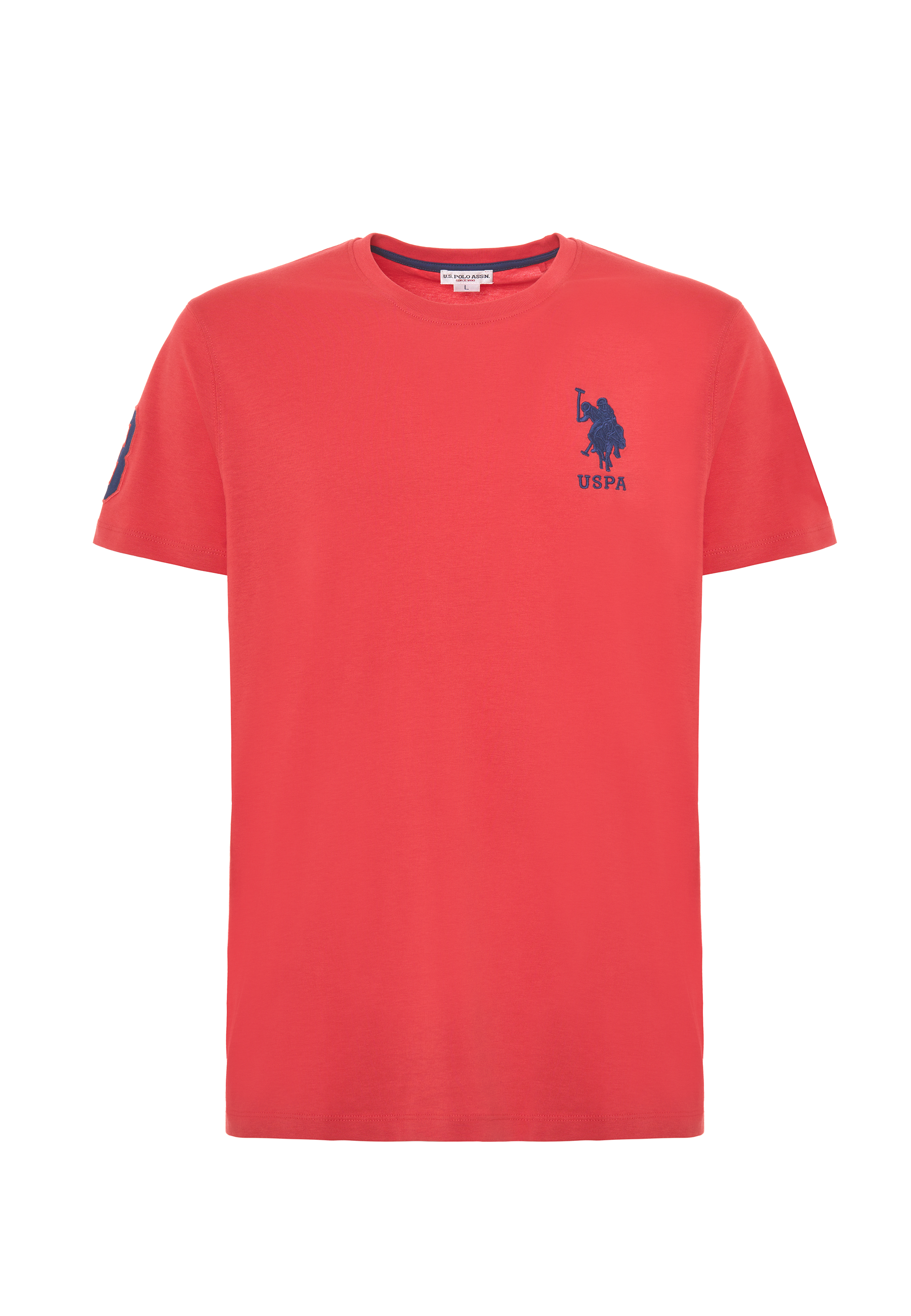 T-shirt a maniche corte in cotone con logo e numero