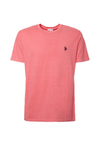 T-shirt a maniche corte in misto cotone organico e canapa con logo