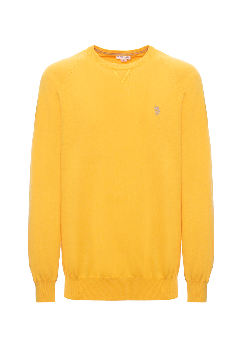 Maglia girocollo raglan in cotone