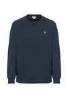 Felpa girocollo in cotone premium quality con logo