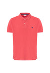 Polo shirt a maniche corte in cotone piquet