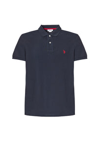 Polo shirt a maniche corte in cotone piquet
