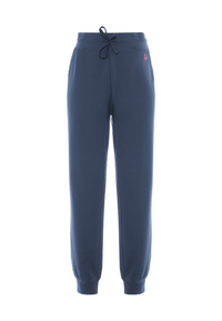Pantalone sportivo french terry in cotone stretch