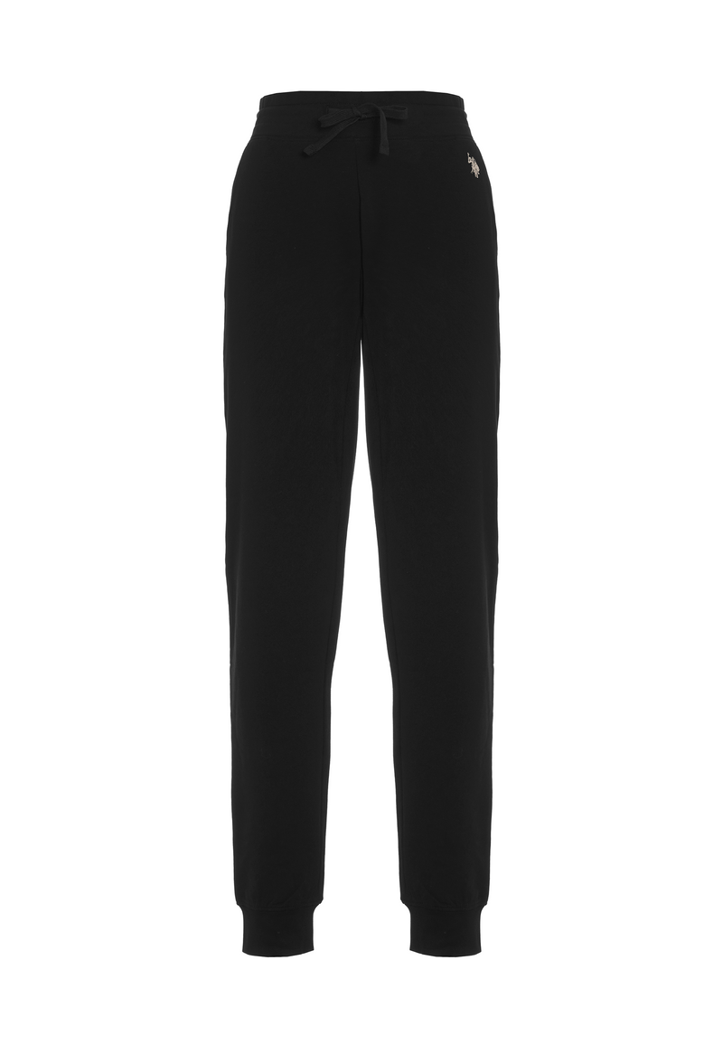Pantalone sportivo french terry in cotone stretch