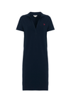 Abito a maniche corte in cotone stretch