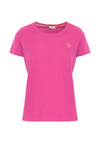 T-shirt girocollo a maniche corte in cotone light jersey