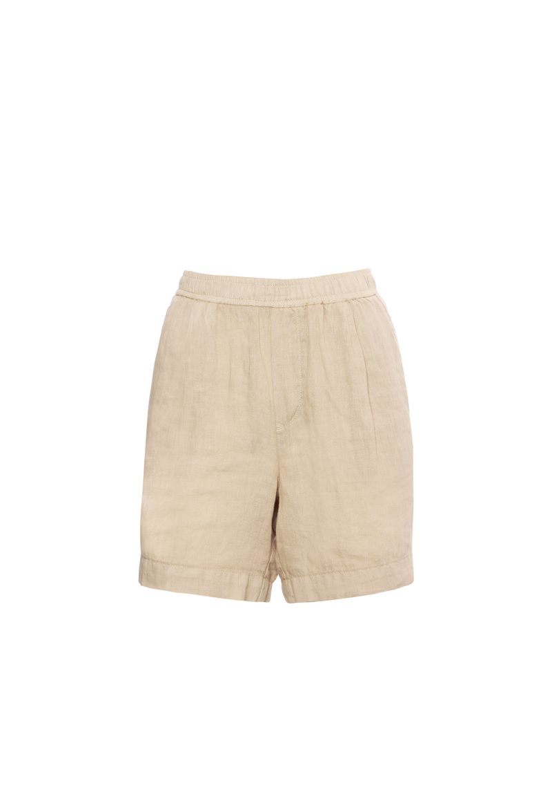 Pantalone corto in lino