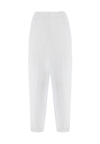 Pantalone in misto viscosa e lino