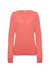Maglia con scollo a V in cotone light