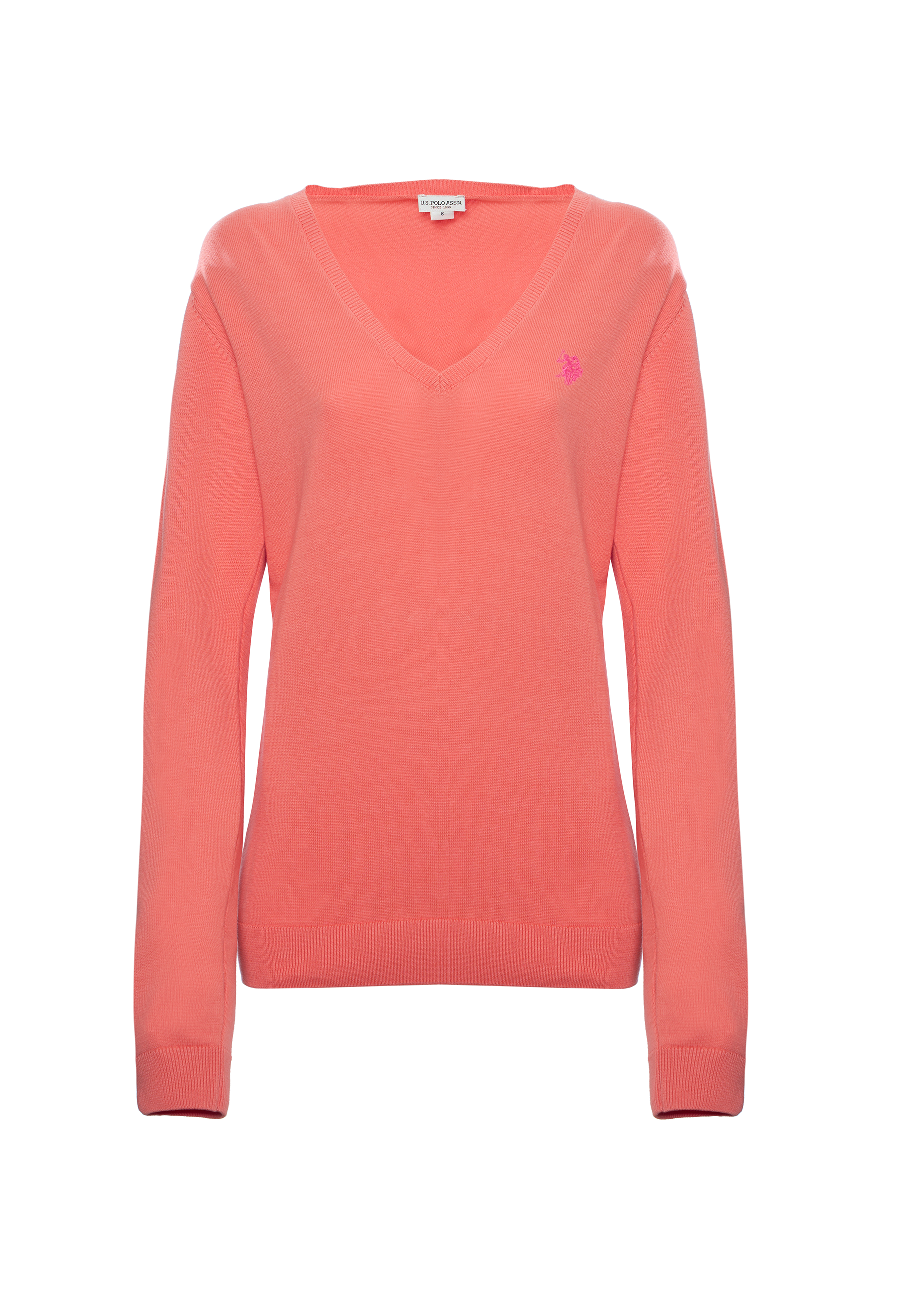 Maglia con scollo a V in cotone light