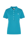 Polo shirt a maniche corte in cotone micropiquet stretch