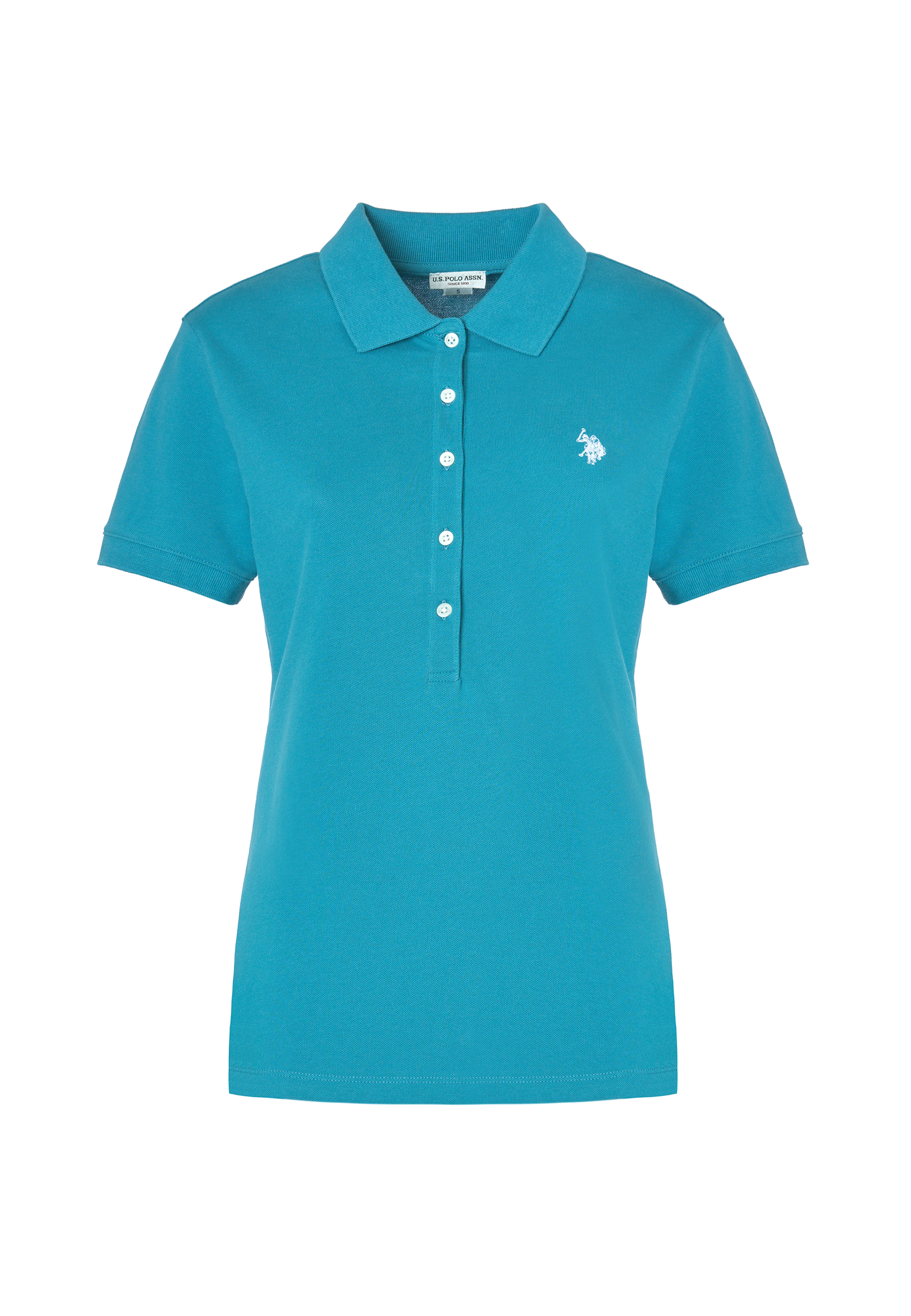 Polo shirt a maniche corte in cotone micropiquet stretch