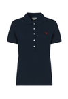 Polo shirt a maniche corte in cotone micropiquet stretch
