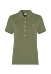 Polo shirt a maniche corte in cotone micropiquet stretch