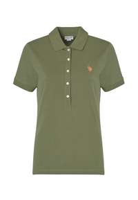 Polo shirt a maniche corte in cotone micropiquet stretch