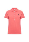 Polo a maniche corte in cotone micropiquet stretch