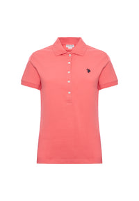 Polo a maniche corte in cotone micropiquet stretch