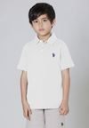 Polo a maniche corte in misto cotone e lino premium quality