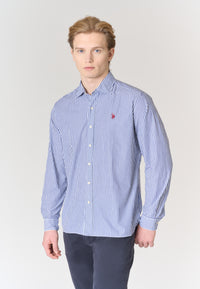 Camicia a righe regular fit