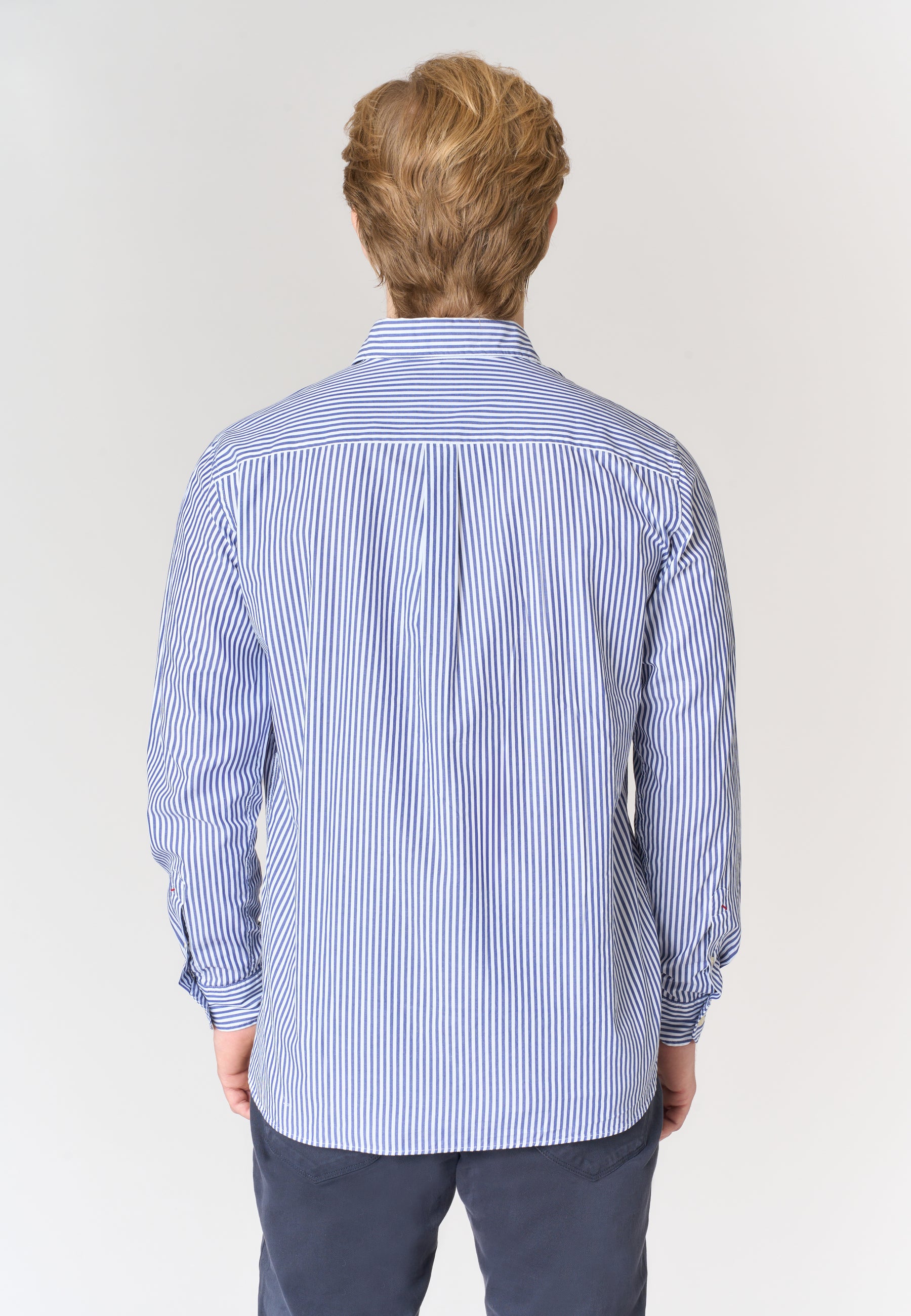 Camicia a righe regular fit