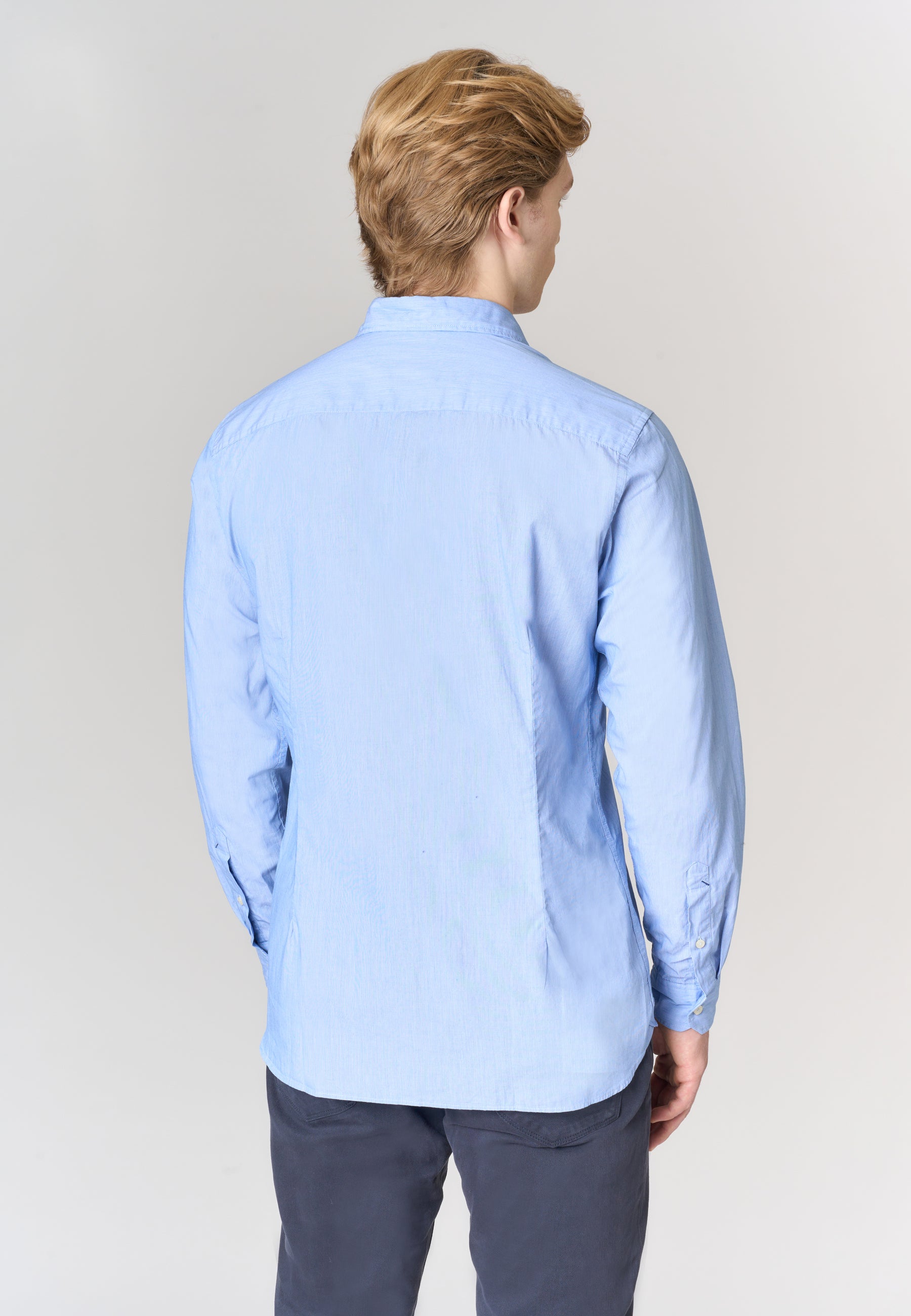 Camicia slim fit micro stripe