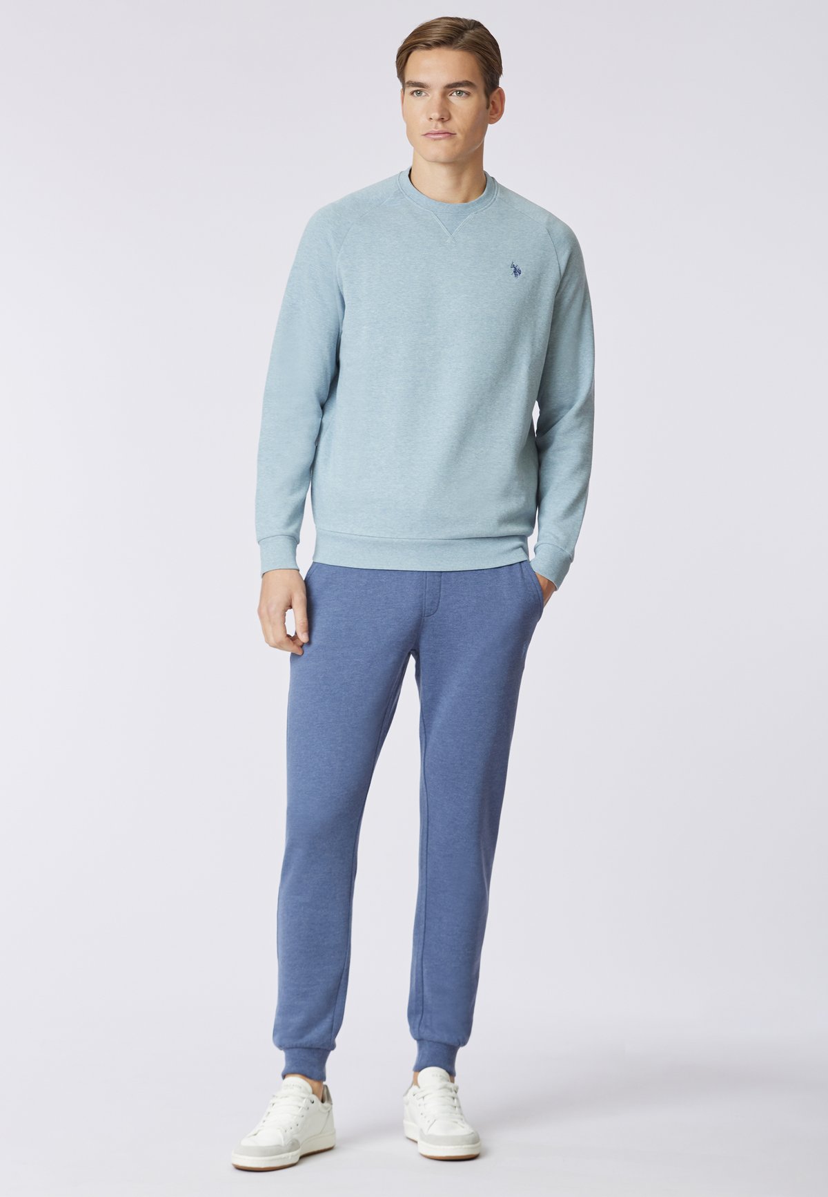 Pantalone sportivo felpato internamente