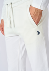 Pantalone sportivo in caldo cotone con logo