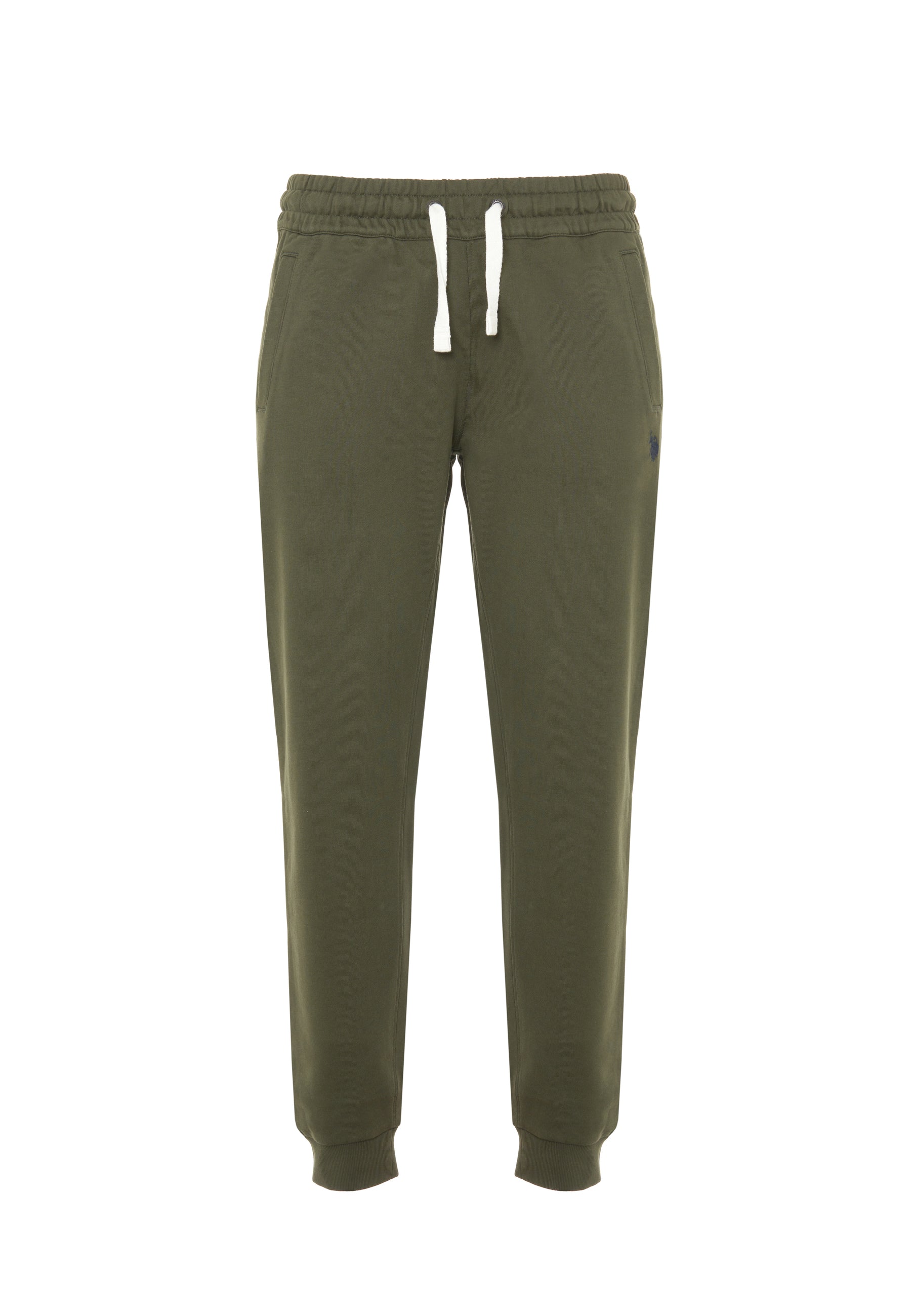 Pantalone sportivo in caldo cotone con logo