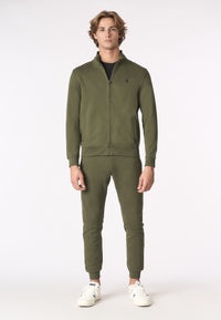 Pantalone sportivo in caldo cotone con logo