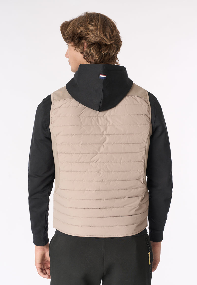 Gilet full zip ripstop