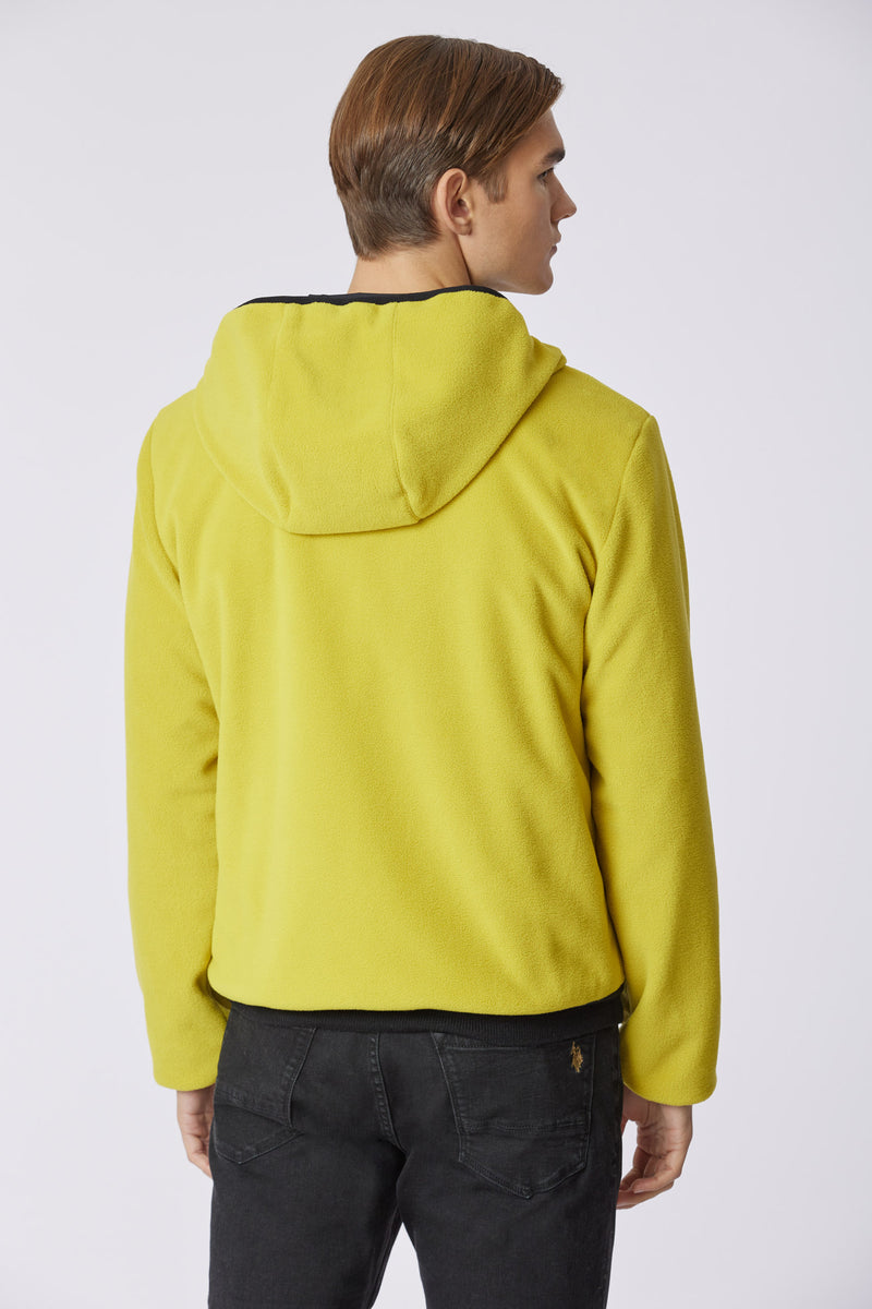 Giacca con cappuccio reversibile