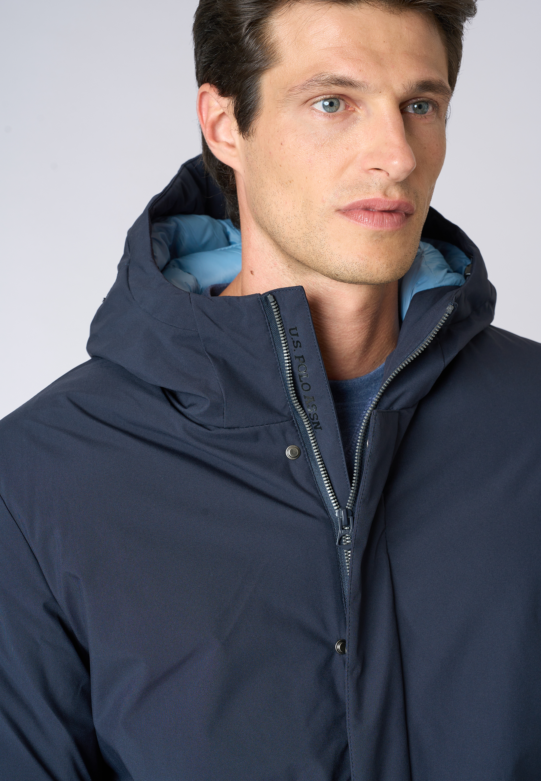 Parka imbottito con cappuccio
