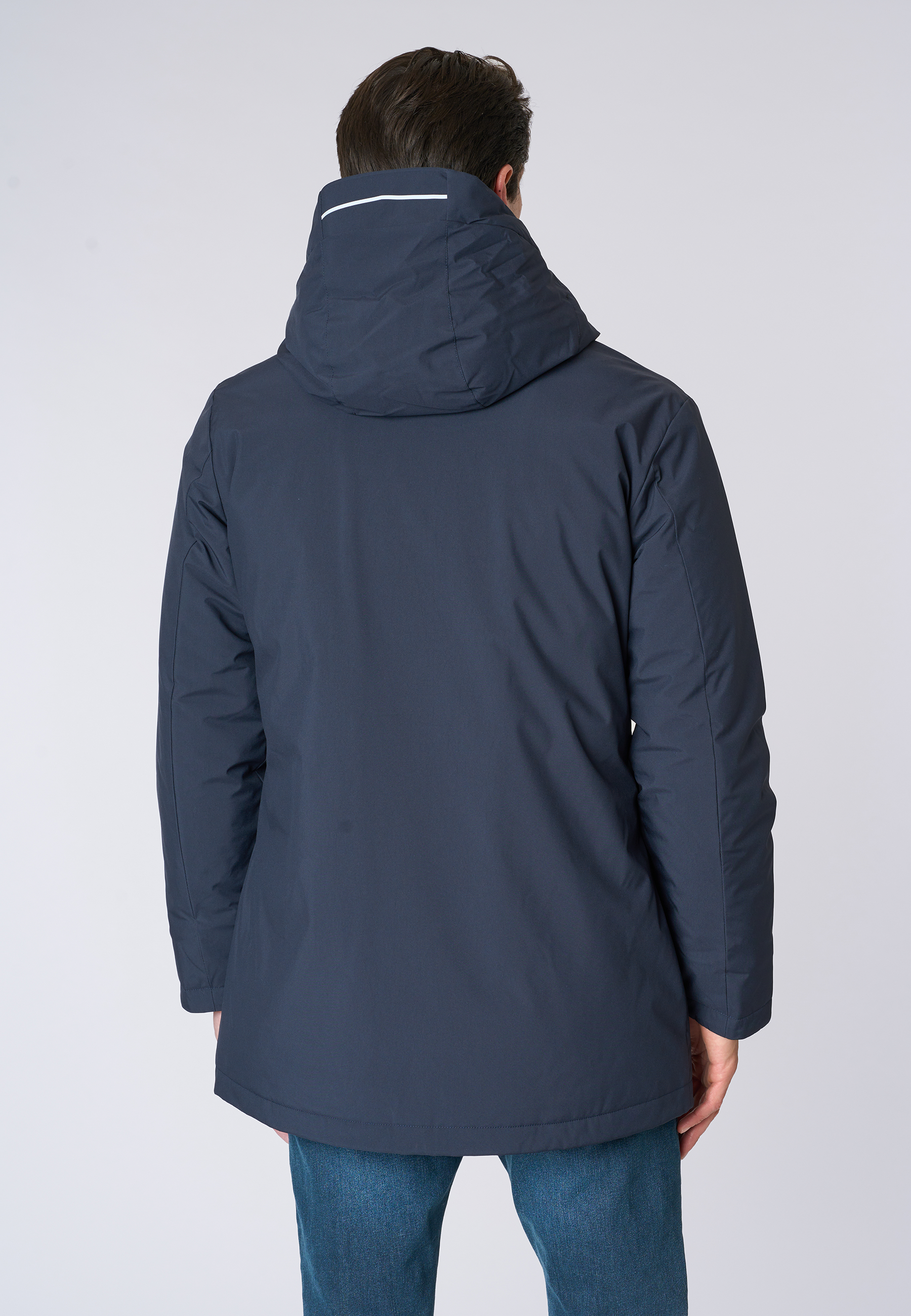 Parka imbottito con cappuccio