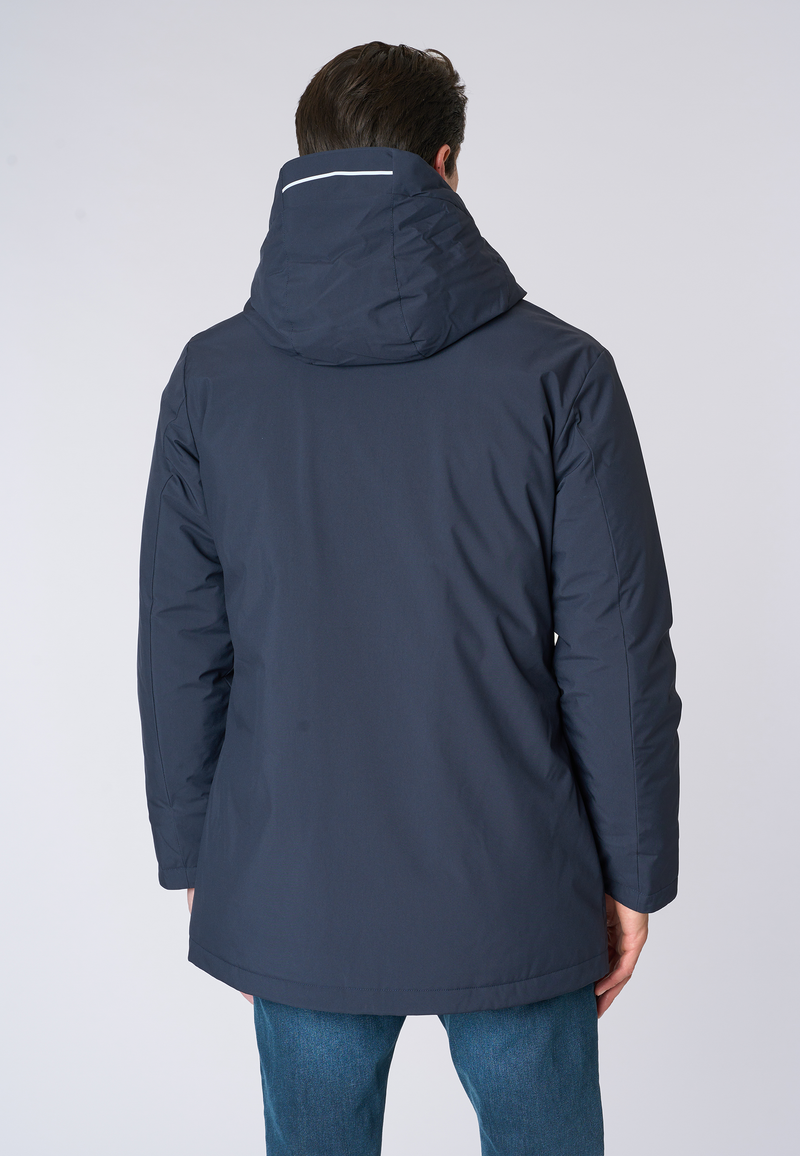 Parka imbottito con cappuccio