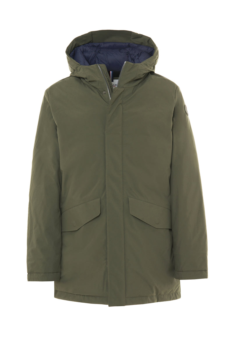 Parka imbottito con cappuccio