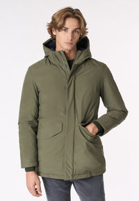 Parka imbottito con cappuccio