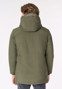 Parka imbottito con cappuccio