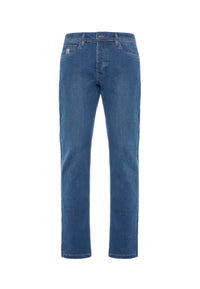 Pantalone denim cinque tasche slim fit