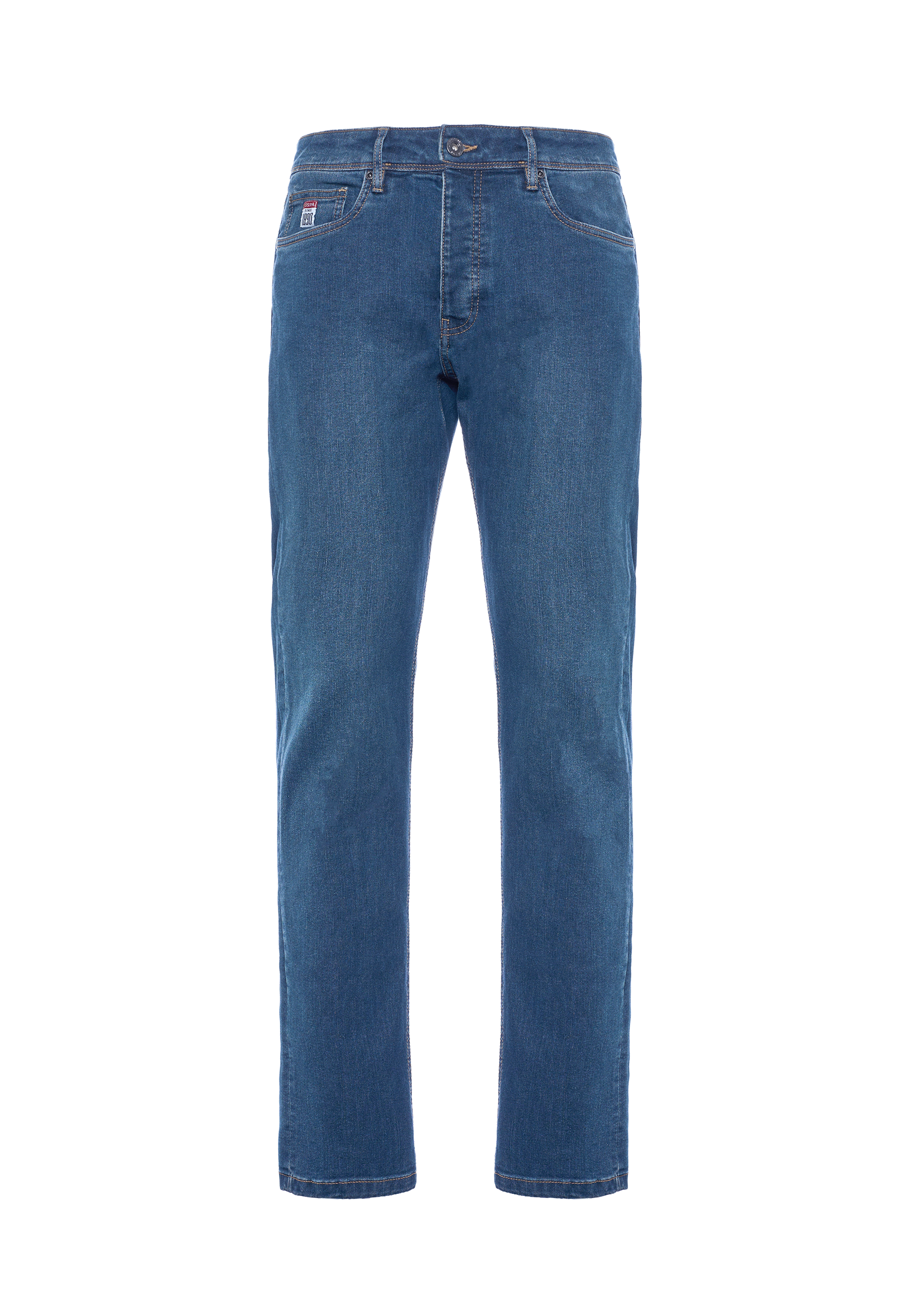 Pantalone denim cinque tasche slim fit