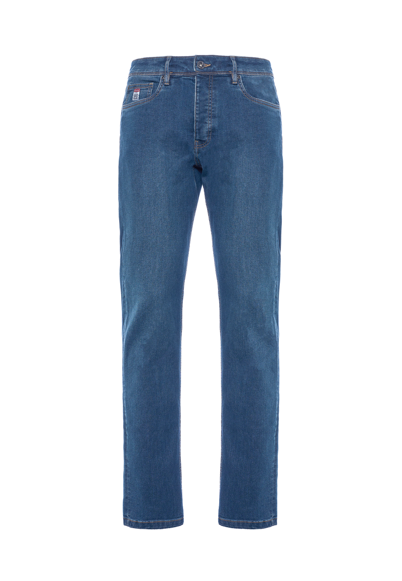 Pantalone denim cinque tasche slim fit